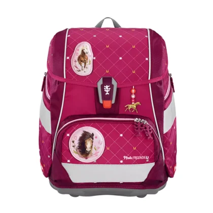 2IN1 PLUS Spiegelburg Schulranzen-Set, Pferdefreunde "Horse Love", 6-teilig