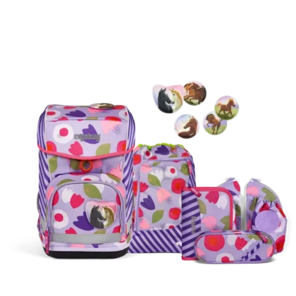 Cubo Light Schulranzen Set Blütenzauber – Bild 2