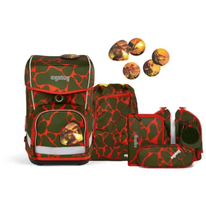 Cubo Light Schulranzen Set Feuerspeibär – Bild 2